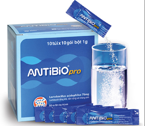 Men vi sinh Antibio Pro mẫu cũ