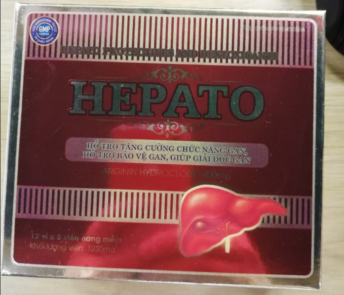 Viên uống Hepato hỗ trợ tăng cường chức năng gan.