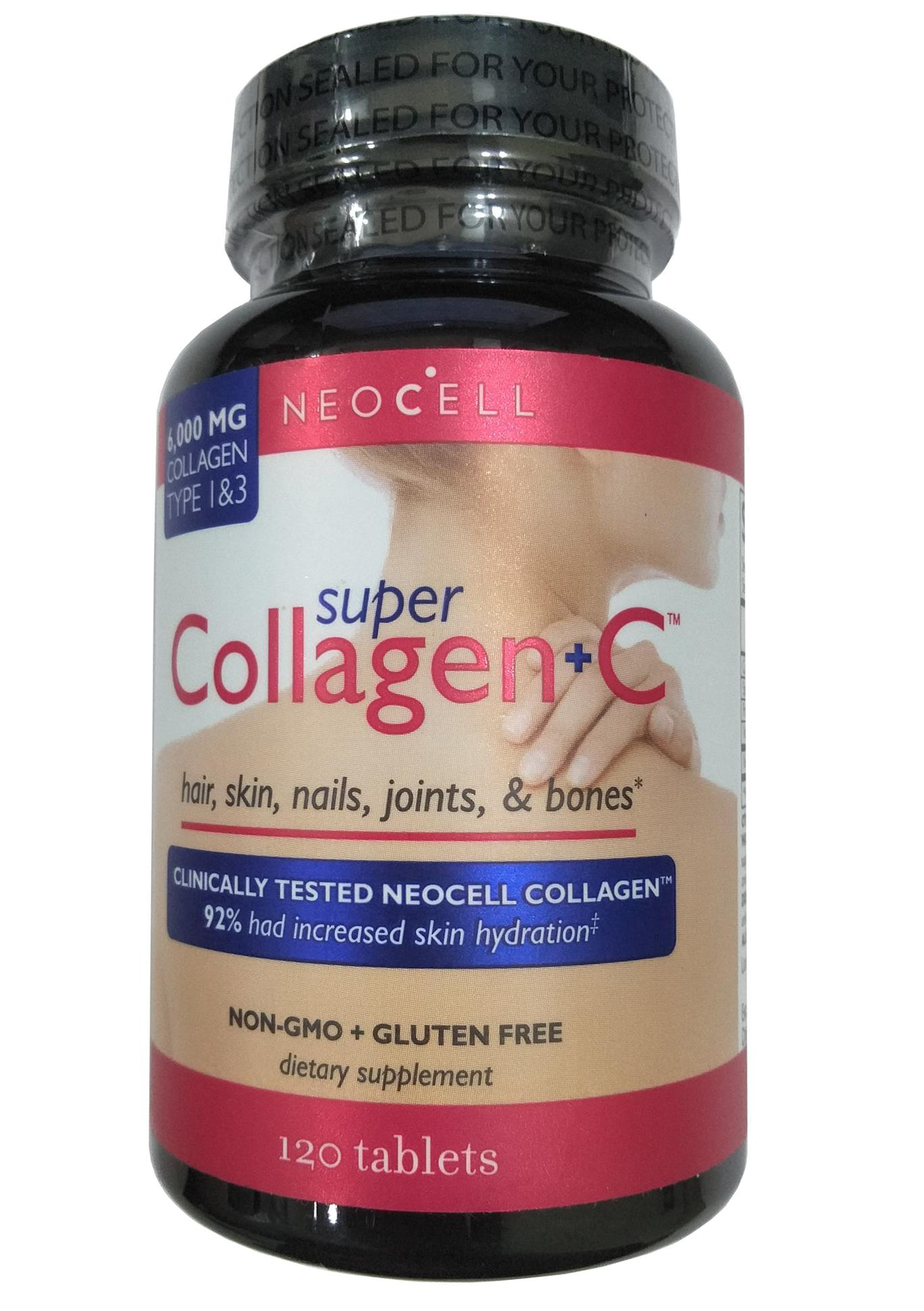 Supper collagen neocell +C 6000mg cho làn da tươi trẻ