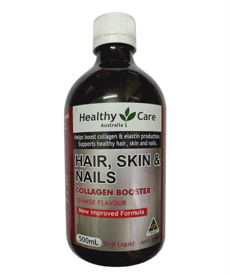 Dung dịch uống Healthy Care Collagen Booster hỗ trợ đẹp da, móng, tóc
