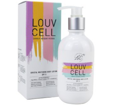 Kem dưỡng trắng Louv Cell Crystal Whitening Body Lotion 250ml