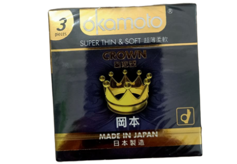 Bao cao su Okamoto Crown Super Thin & Soft siêu mỏng của Nhật