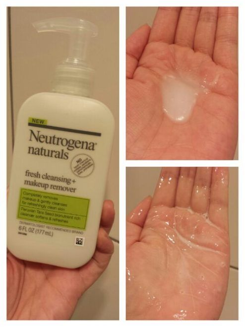 Sữa tẩy trang Neutrogena Naturals Fresh Cleansing Makeup Remover
