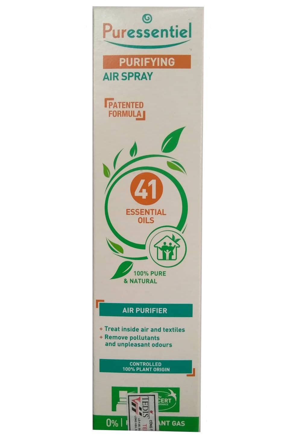 Tinh dầu xịt thơm Puressentiel Purifying Air Spray 