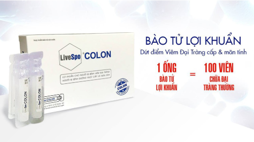 Công dụng Bào tử lợi khuẩn cho bé LiveSpo Colon Anabio 