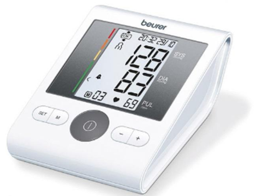 Máy đo huyết áp bắp tay có Adapter Beurer BM28A của Đức