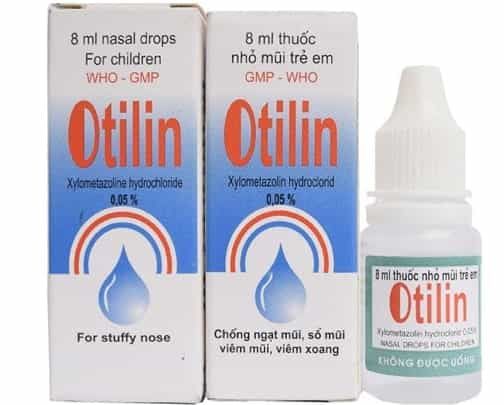 Thuốc Otilin - Thuốc điều trị viêm xoang, viêm mũi trẻ em