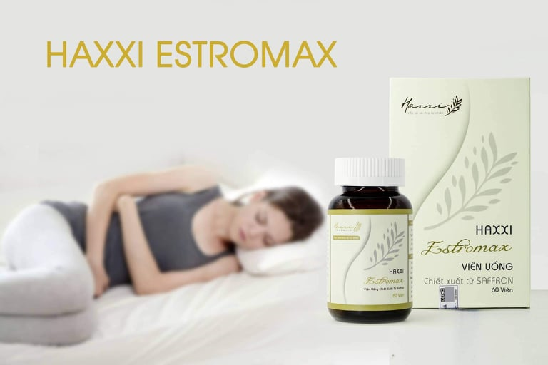 Haxxi Estromax hỗ trợ điều hòa kinh nguyệt, tăng nội tiết tố