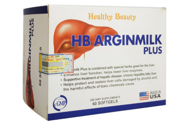 HB Arginmilk Plus hỗ trợ giải độc gan, bảo vệ chức năng gan