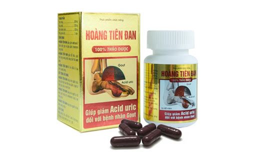 Hoàng Tiên Đan- viên uống hỗ trợ điều trị gút an toàn, hiệu quả