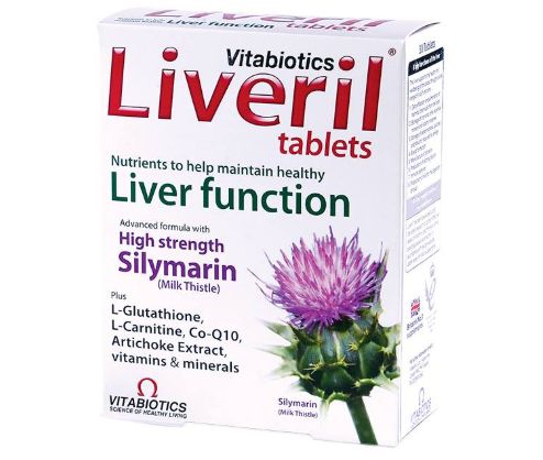 Vitabiotics Liveril - Viên giải độc gan, tăng cường sức khỏe