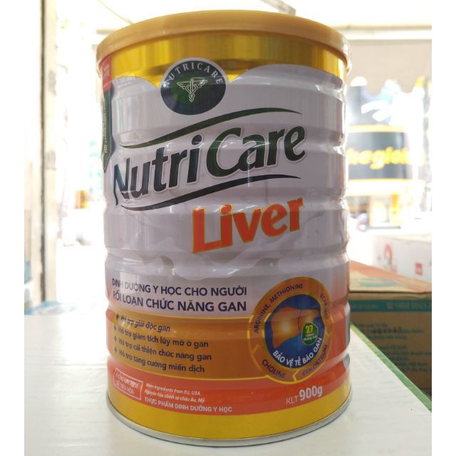 Sữa dinh dưỡng Nutricare Liver Hộp 900g
