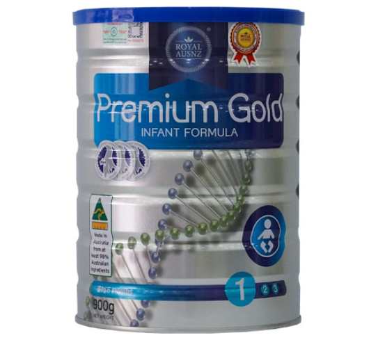 Sữa Hoàng Gia cho bé 0 - 6 tháng Royal Ausnz Premium Gold 1
