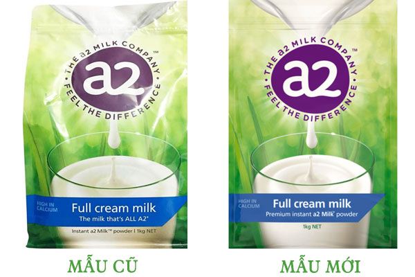 Sữa tươi A2 dạng bột nguyên kem 1kg của Úc 1kg, Giá tốt
