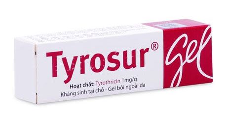 Thuốc Tyrosur - Kem trị và ngừa nhiễm khuẩn vết thương Tyrosur (5g)