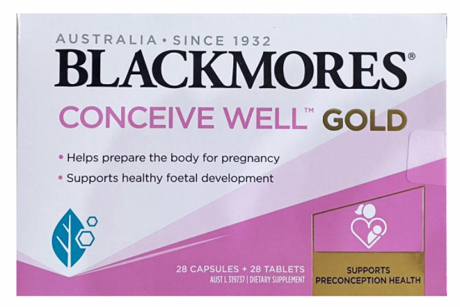 Blackmores Conveice Well Gold tăng khả năng thụ thai