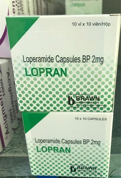 Thành phần Loperamide BP Lopran 