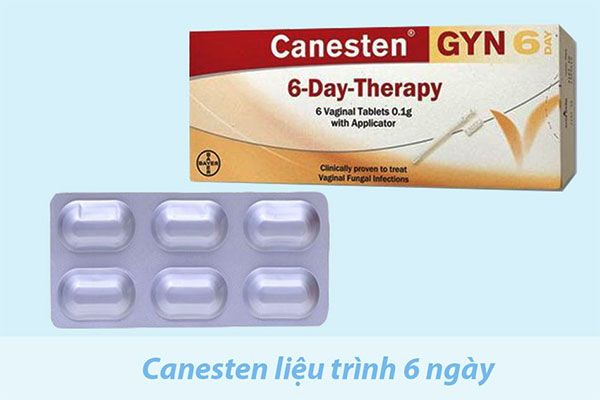 Công dụng Thuốc điều trị viêm âm đạo Canesten 6- Day- Therapy hộp 6 viên