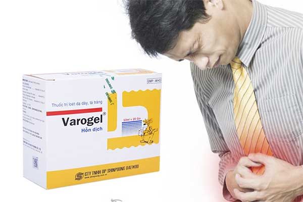 Công dụng Thuốc trị viêm loét dạ dày, tá tràng cấp và mãn tính Varogel