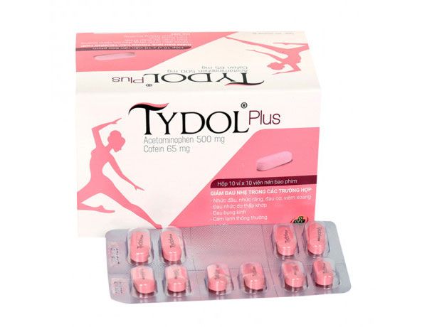 Thuốc Tydol Plus - Giảm đau, hạ sốt, đau nhức (Hộp 10 vỉ x 10 viên)