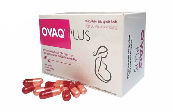 Ovaq Plus - Viên uống hỗ trợ trứng khỏe, tăng khả năng mang thai phụ nữ
