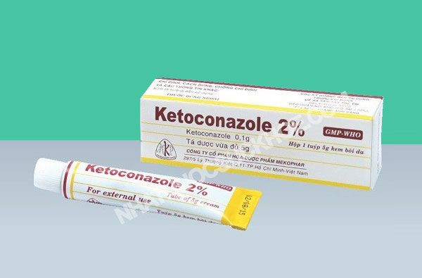 Thành phần Kem bôi da trị nấm ở da và niêm mạc Ketoconazol 2% (5g)