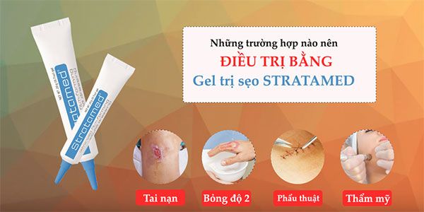 Thành phần Kem sẹo Stratamed tuýp 5g - Trị sẹo hiệu quả, dùng cho vết thương hở