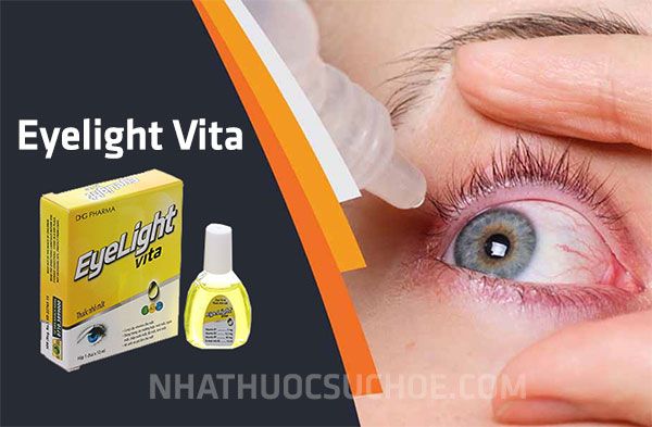 Thành phần Thuốc nhỏ mắt Eyelight Vita DHG Pharma giúp bảo vệ đôi mắt