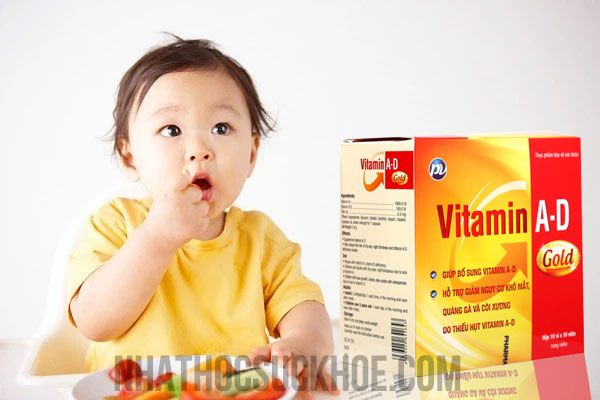 Công dụng Mua Vitamin A-D Gold Dược phẩm Phúc Vinh