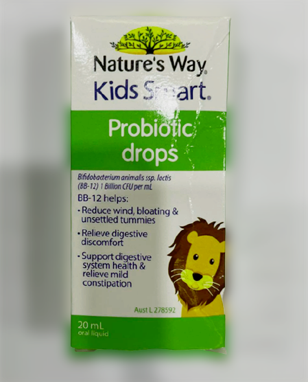 Men vi sinh Nature's Way Kids Smart Drops Probiotic 20ml cho bé