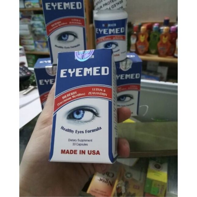 Viên uống Eyemed Mỹ hỗ trợ tăng cường thị lực