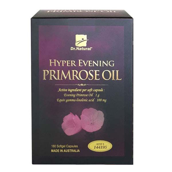Viên uống tiền mãn kinh Hyper Evening Primrose Oil 180 viên mẫu mới