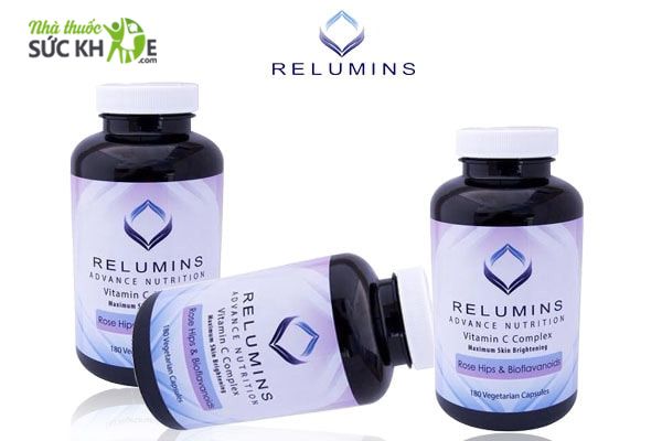 Relumins Vitamin C Complex hỗ trợ trắng da cho cả nam và nữ