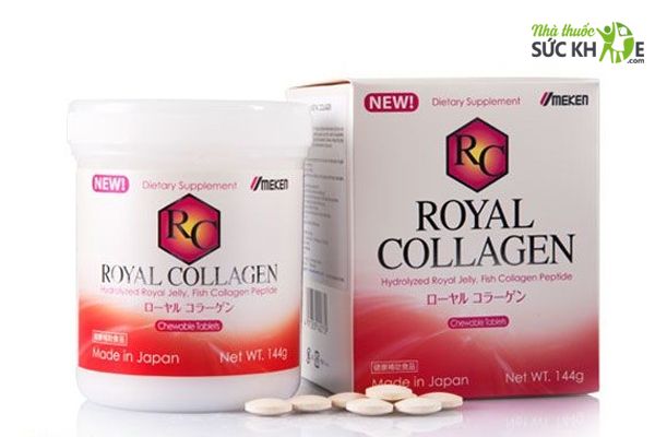 Royal Collagen 3 trong 1 của Nhật  hỗ trợ làm mờ nám, tàn nhang, ngừa lão hóa