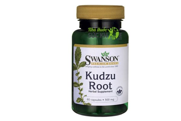Viên hỗ trợ cai rượu Kudzu Root Swanson của Mỹ mẫu cũ
