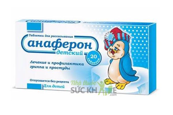 Viên uống Anaferon chính hãng của Nga mẫu cũ