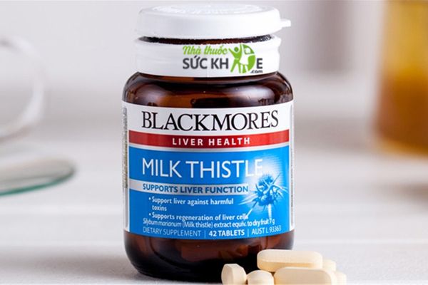 Viên uống Milk Thistle Blackmore của Úc 42 viên mẫu cũ