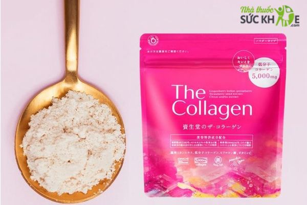 Thành phần trong mỗi 01 muỗng bột The collagen shiseido
