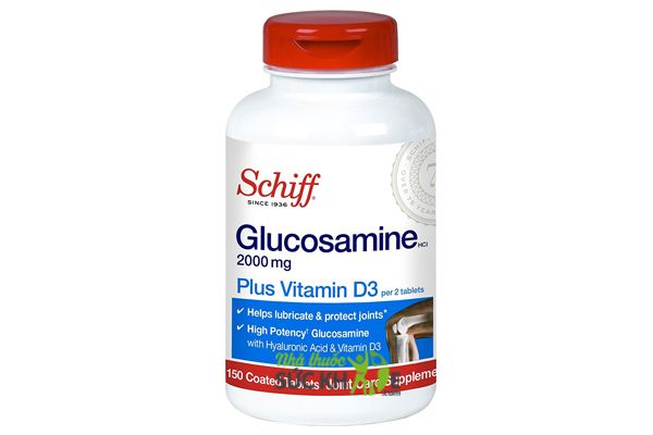 Viên bổ xương khớp Schiff Glucosamine 2000mg Plus vitamin D3