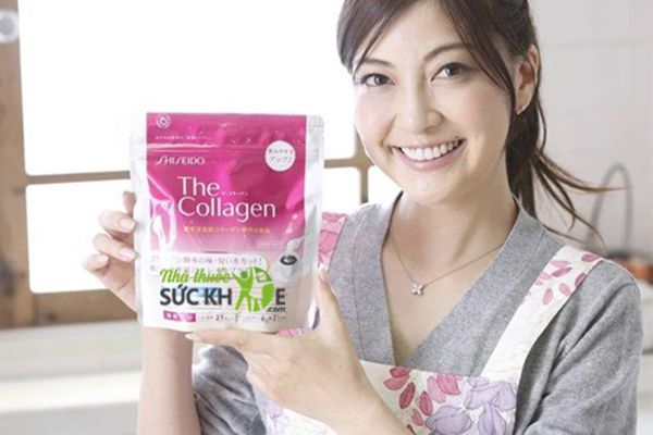 Hướng dẫn sử dụng collagen Shiseido dạng bột