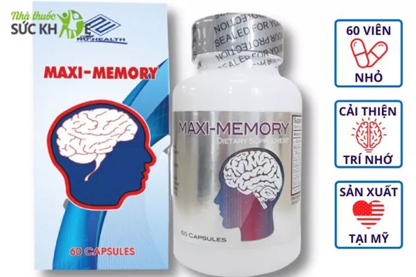 Viên bổ não Maxi-Memory chính hãng