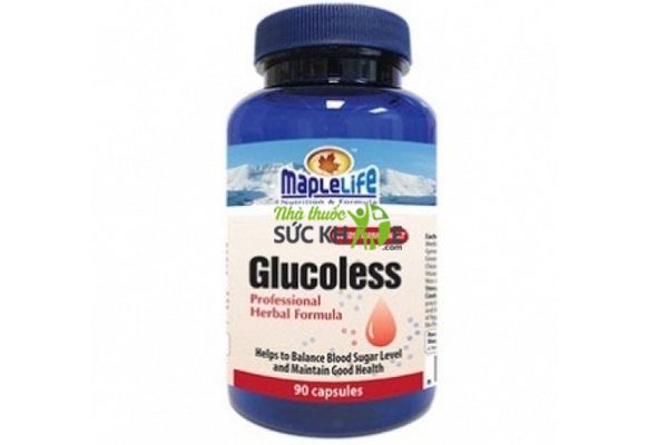 Viên hỗ trợ trị tiểu đường Glucoless 500mg