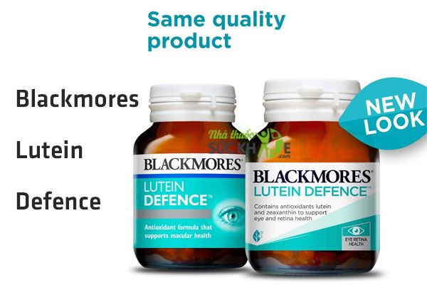 Viên uống Blackmores Lutein Defence hỗ trợ sức khỏe đôi mắt