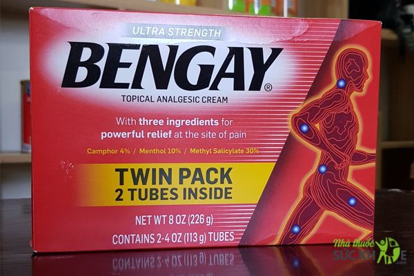 Kem xoa bóp Bengay Ultra Strength (mẫu mới)