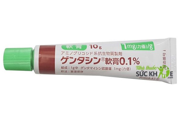 Kem Gentacin 10g Của Nhật Bản mẫu cũ