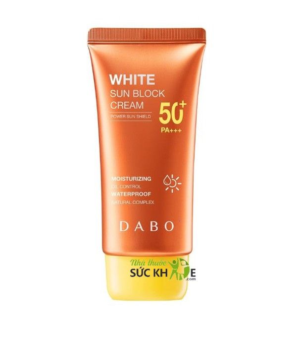 Kem chống nắng Dabo là sản phẩm chống nắng đặc hiệu với độ SPF50 PA+++ mẫu mới