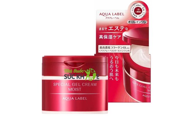Kem dưỡng da Shiseido Aqualabel đỏ mẫu mới
