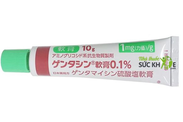 Kem Gentacin 10g Của Nhật Bản mẫu mới