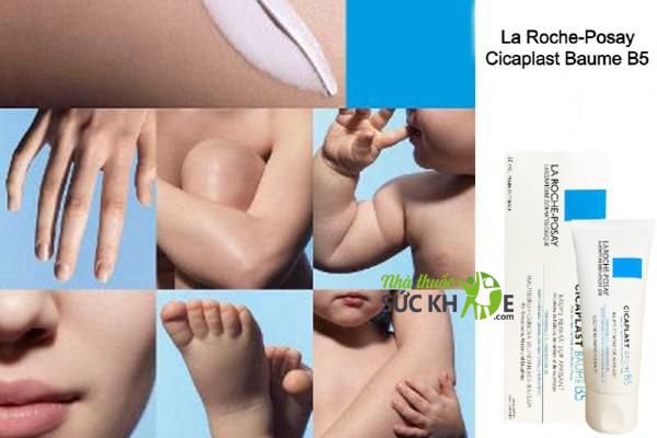 La Roche-Posay Cicaplast Baume B5 giúp dưỡng ẩm, giảm dấu hiệu của sự kích ứng trên những vùng da bị tổn thương cho bé