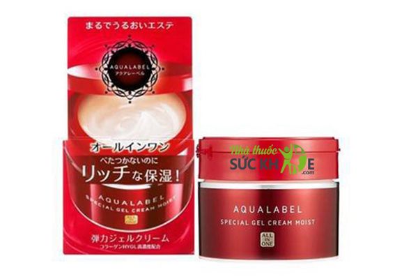 Kem dưỡng da ban đêm Shiseido Aqualabel đỏ mẫu cũ